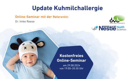 Webinar Update Kuhmilchallergie