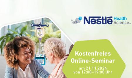 Fachwebinar Sondennahrung: Umgang mit Komplikationen im Pflegealltag